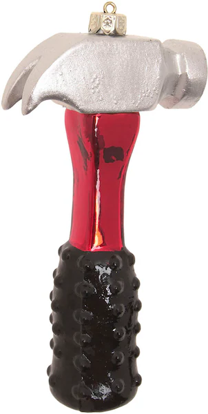 Krebs Glas Lauscha Christbaumschmuck »Roter Hammer, 10cm«, (1 tlg.), Christ günstig online kaufen