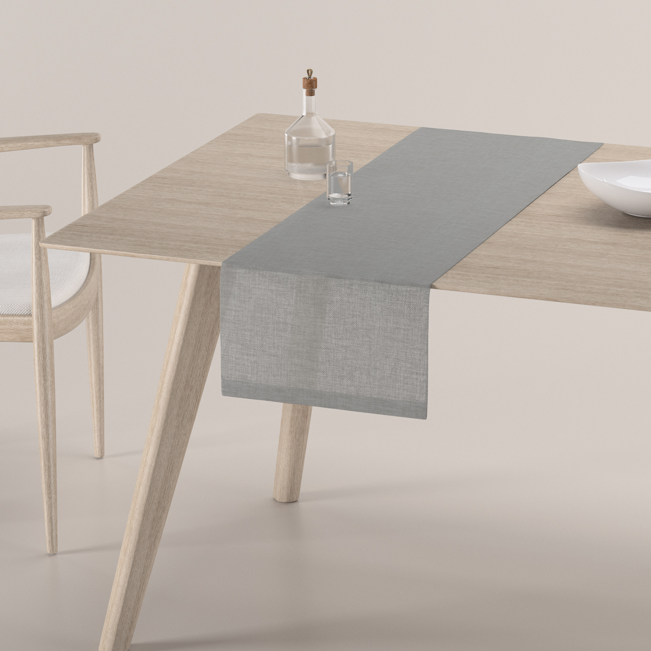 Tischläufer, grau, 40 x 130 cm, Sensual Premium (144-55) günstig online kaufen
