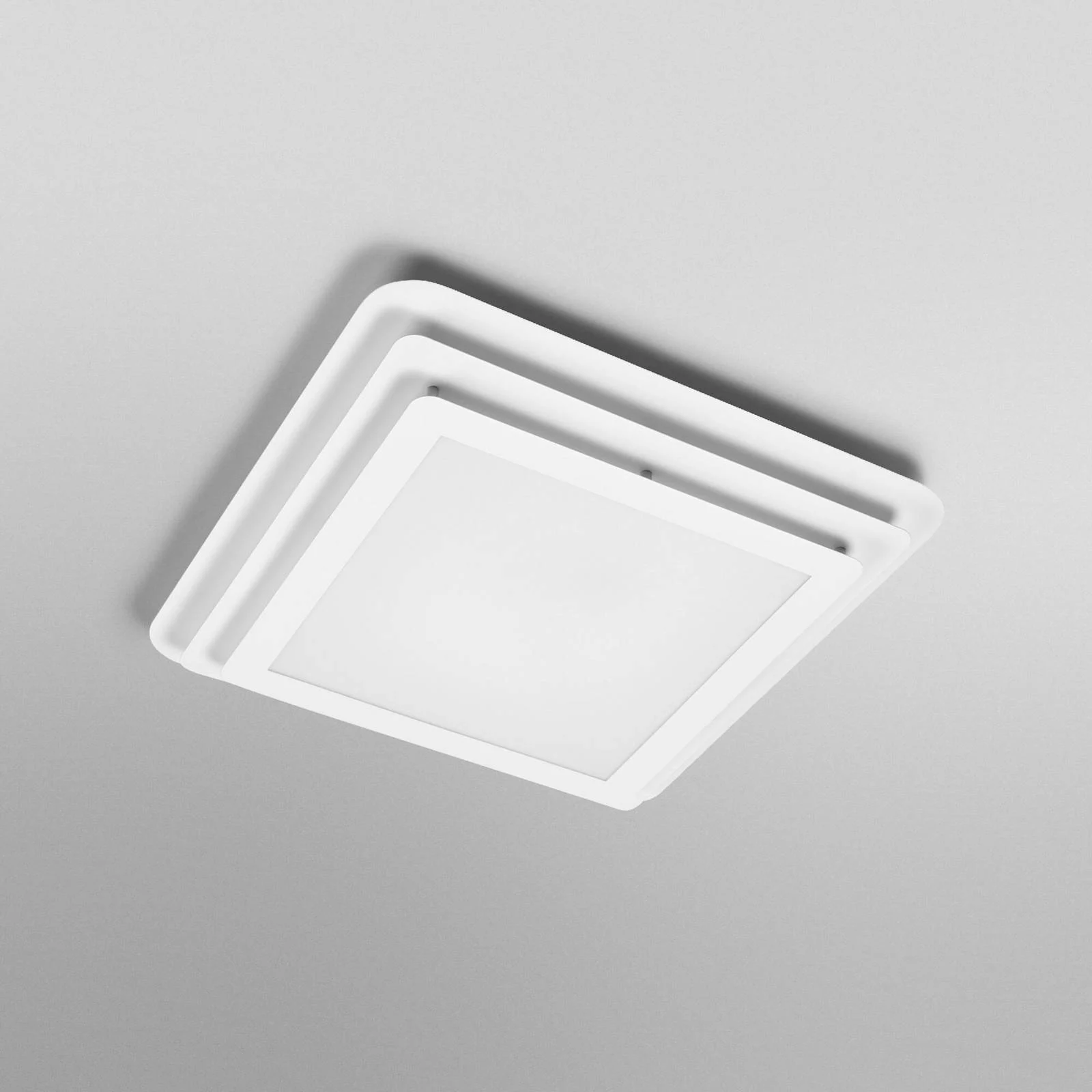 OSRAM LED-Deckenleuchte ORBIS SPIRAL LAYER, weiß, 45 x 45 cm günstig online kaufen