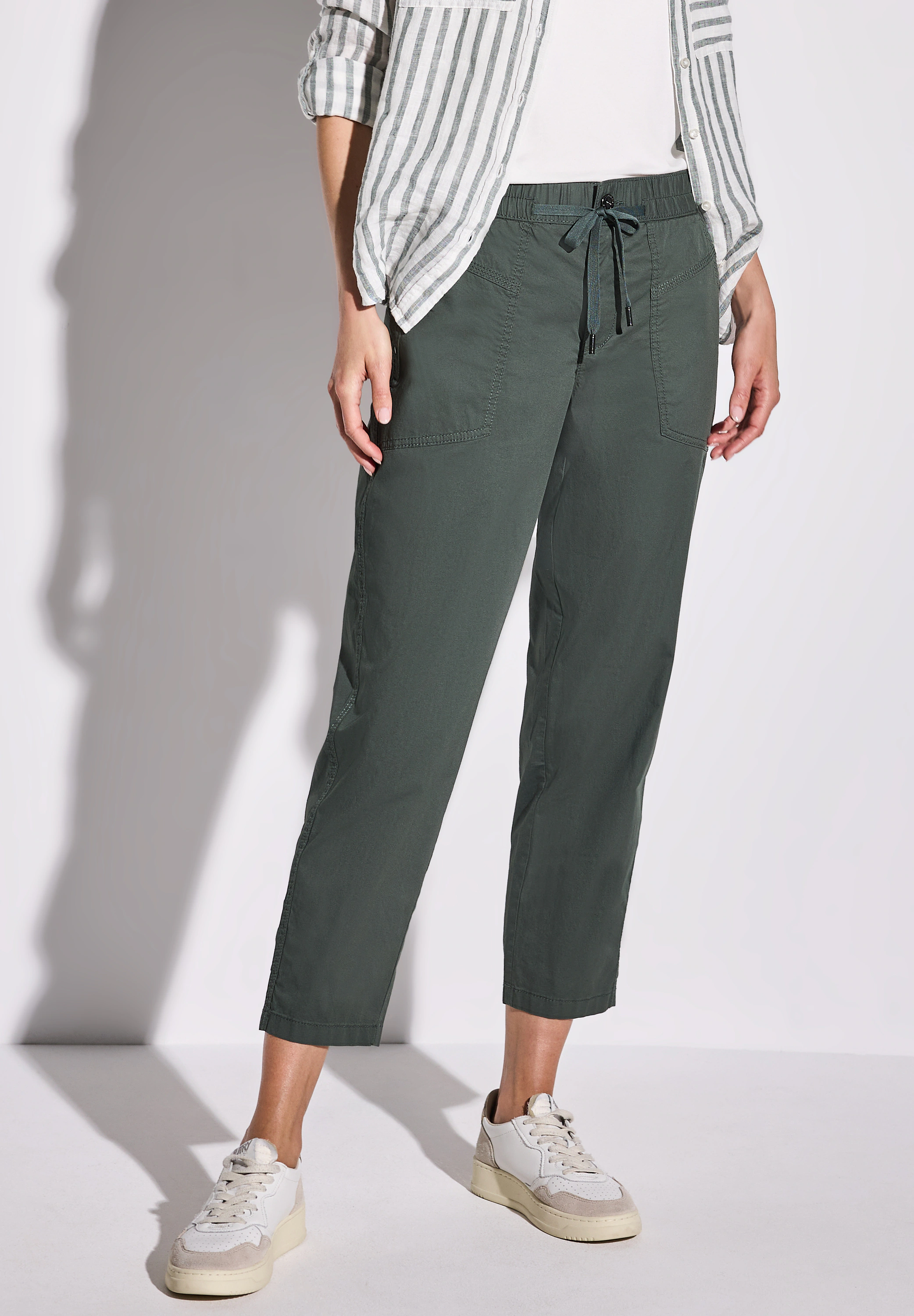 STREET ONE Stoffhose "Style Bonny", Sommerhose im Cargo Look günstig online kaufen