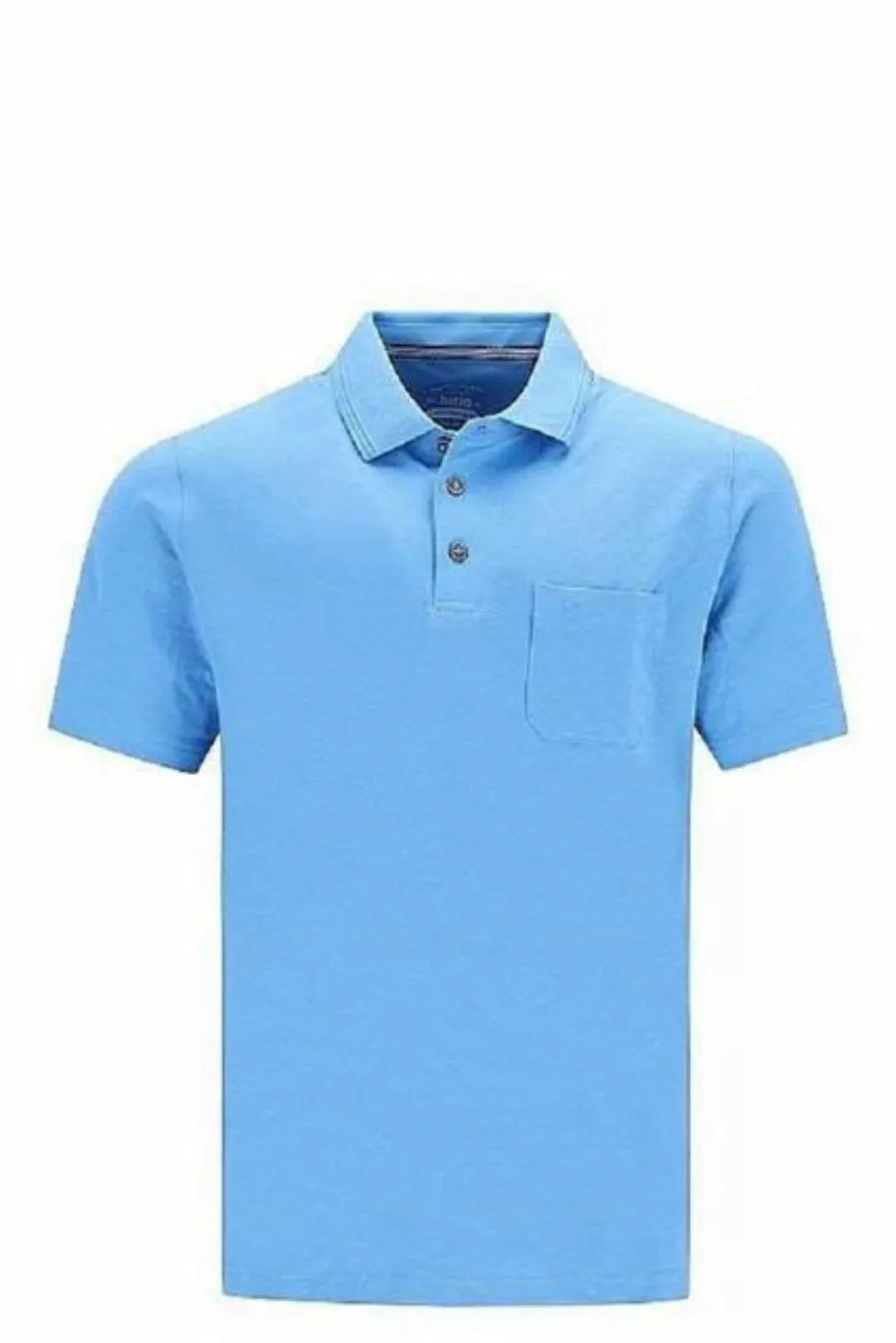 Hajo Poloshirt 20083-609 Flachstrickkragen mit 3-er Knopfleiste, offene auf günstig online kaufen