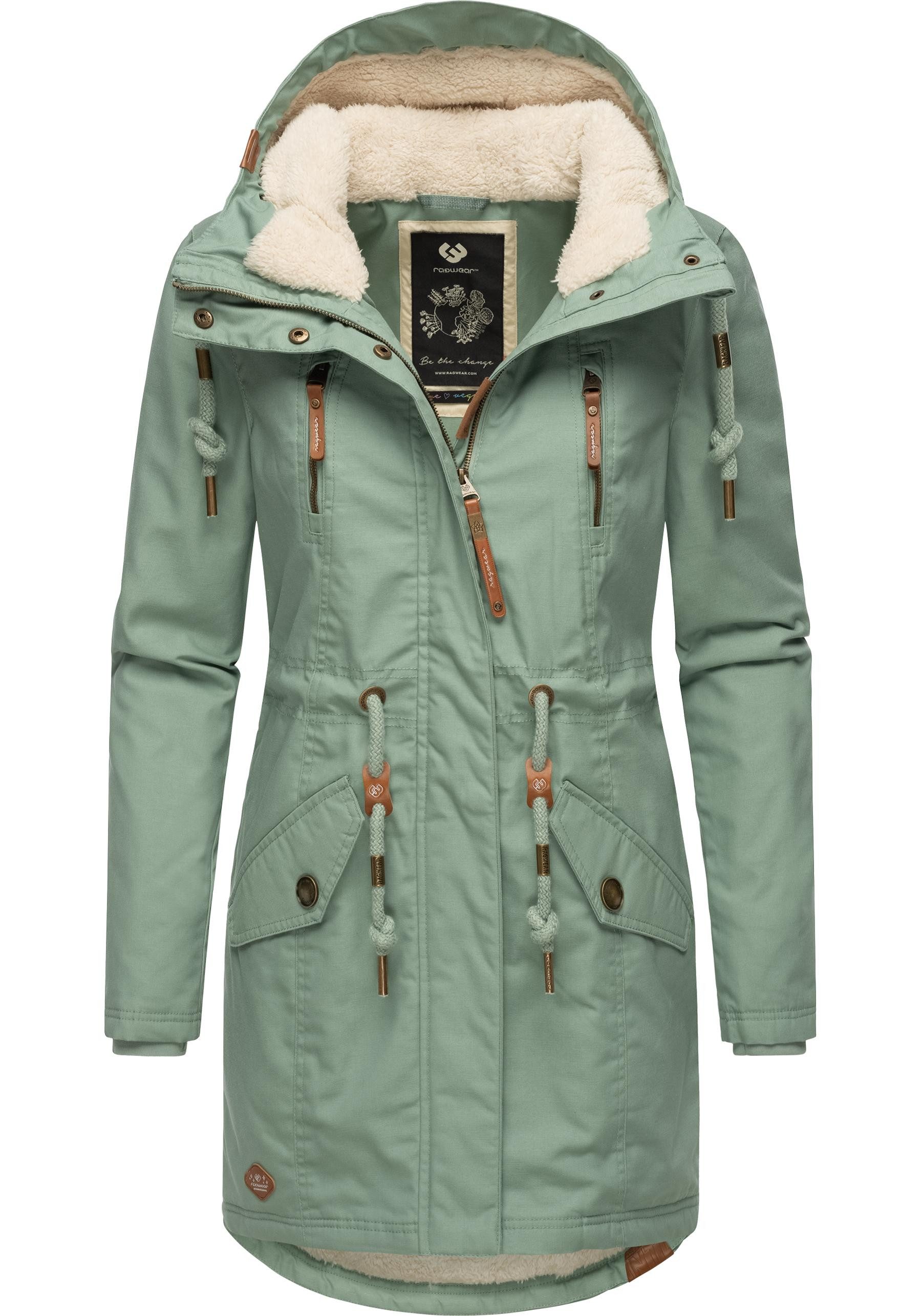 Ragwear Wintermantel Elsie stylischer Winterparka mit günstig online kaufen
