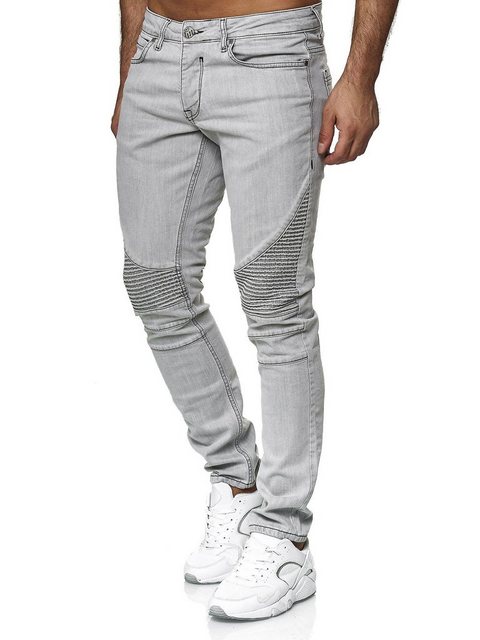 Tazzio Slim-fit-Jeans 16517 in cooler Biker-Optik günstig online kaufen