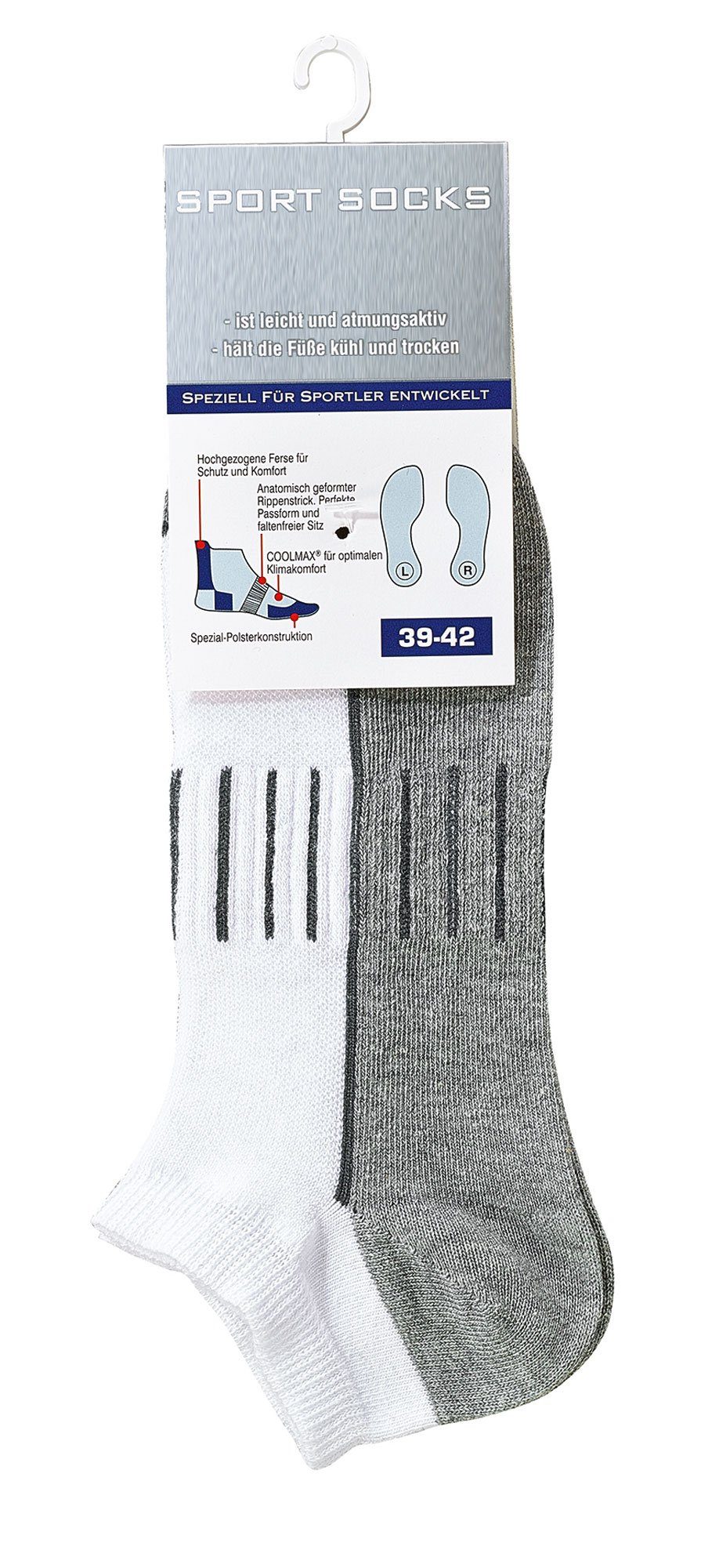 Wowerat Sportsocken 3 Paar Sport Sneakersocken, günstig online kaufen