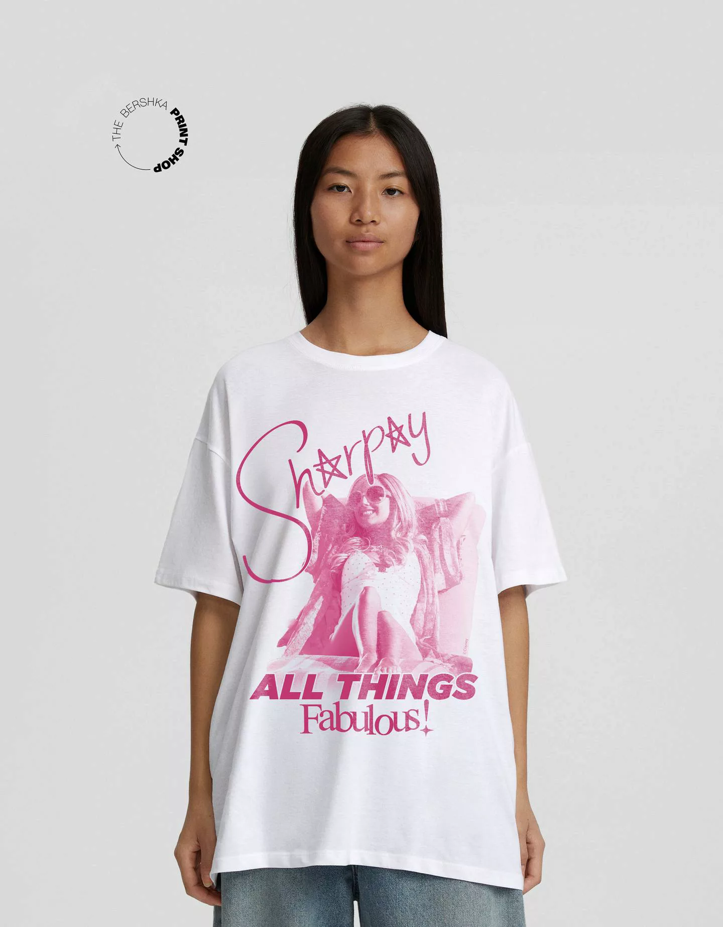 Bershka Oversize-T-Shirt Mit Sharpay High School Musical Print Damen M Grbr günstig online kaufen