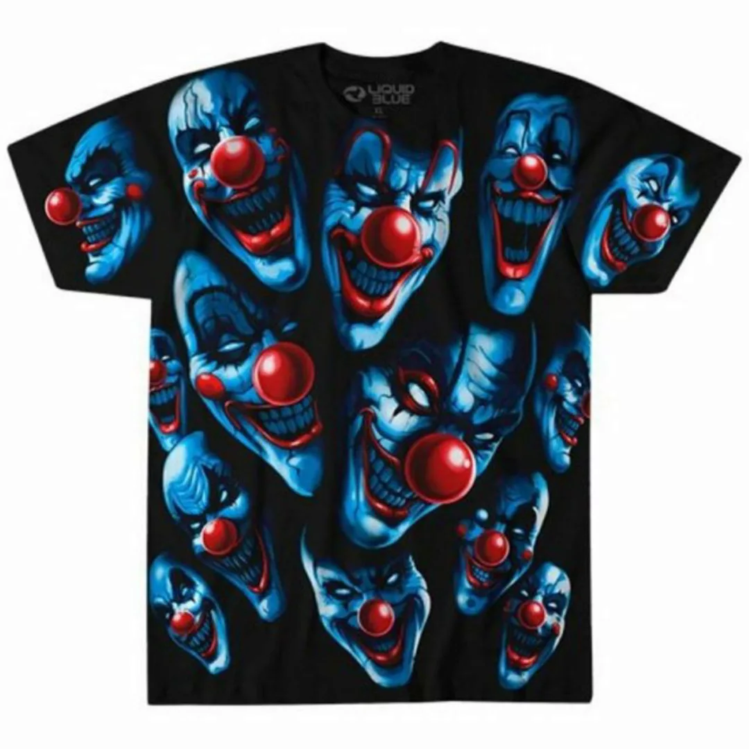 Liquid Blue T-Shirt All Over Clowns günstig online kaufen