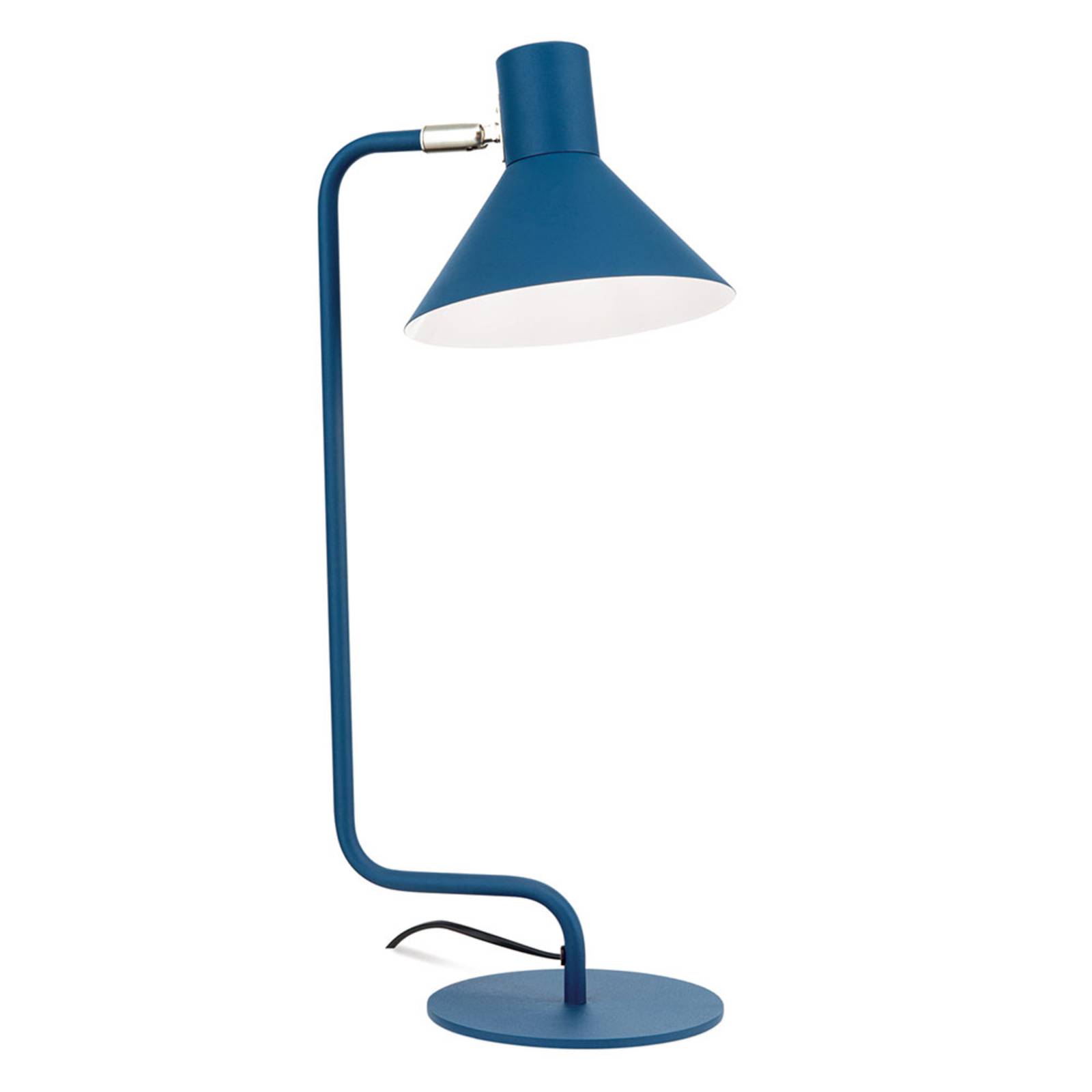 Schreibtischlampe Viktoria Kopf verstellbar blau günstig online kaufen