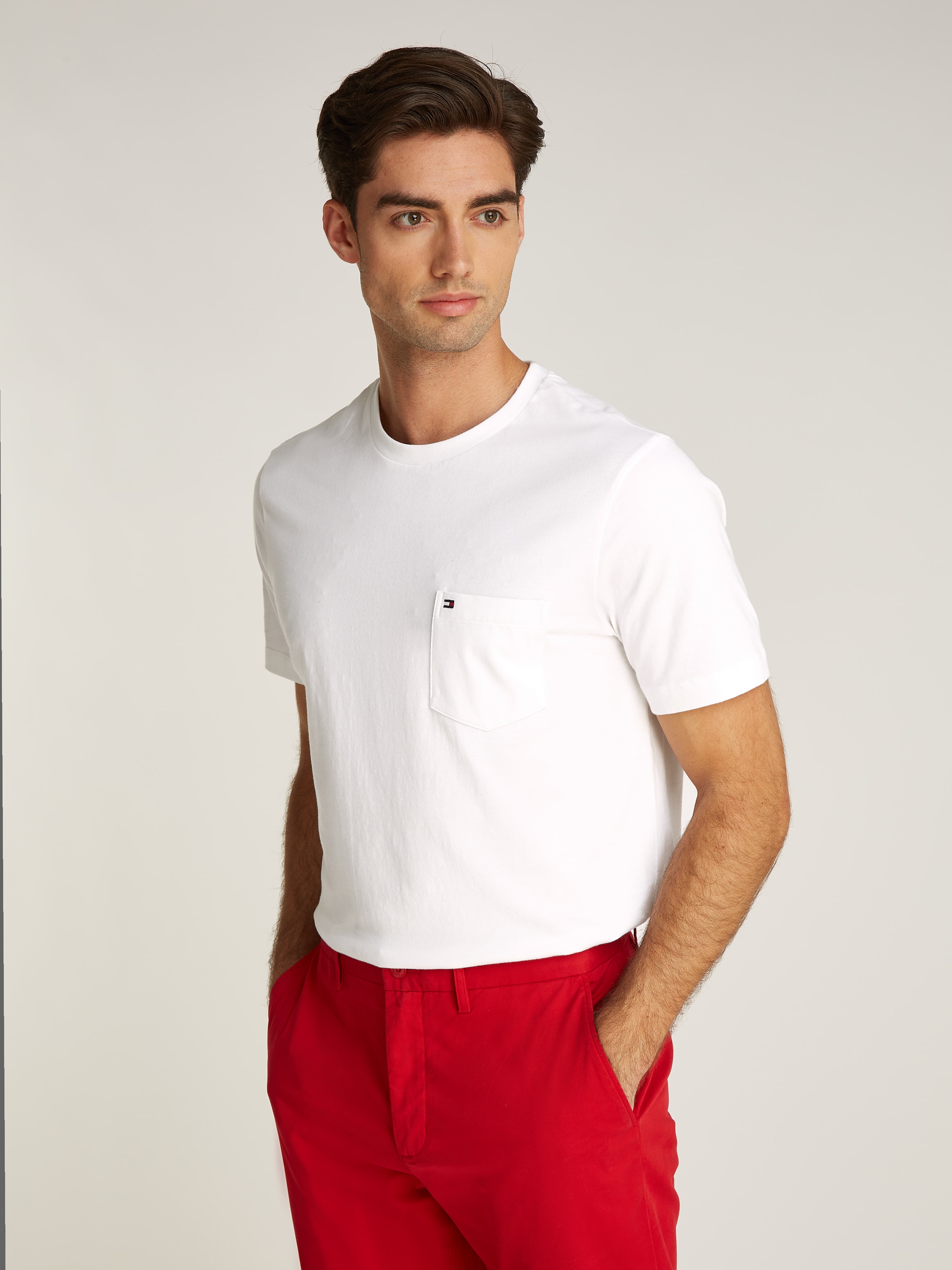 Tommy Hilfiger T-Shirt "ESSENTIAL SOLID POCKET TEE" günstig online kaufen