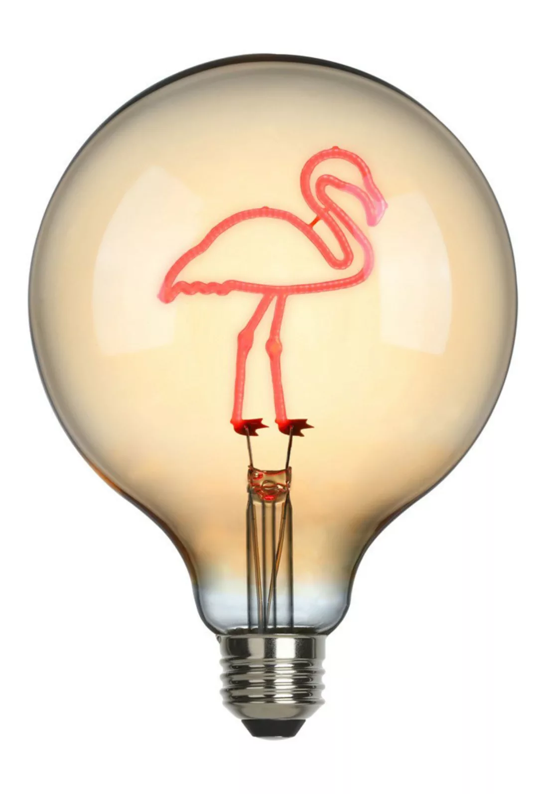 Sompex Flamingo Rosa LED Filament Leuchtmittel E27 günstig online kaufen
