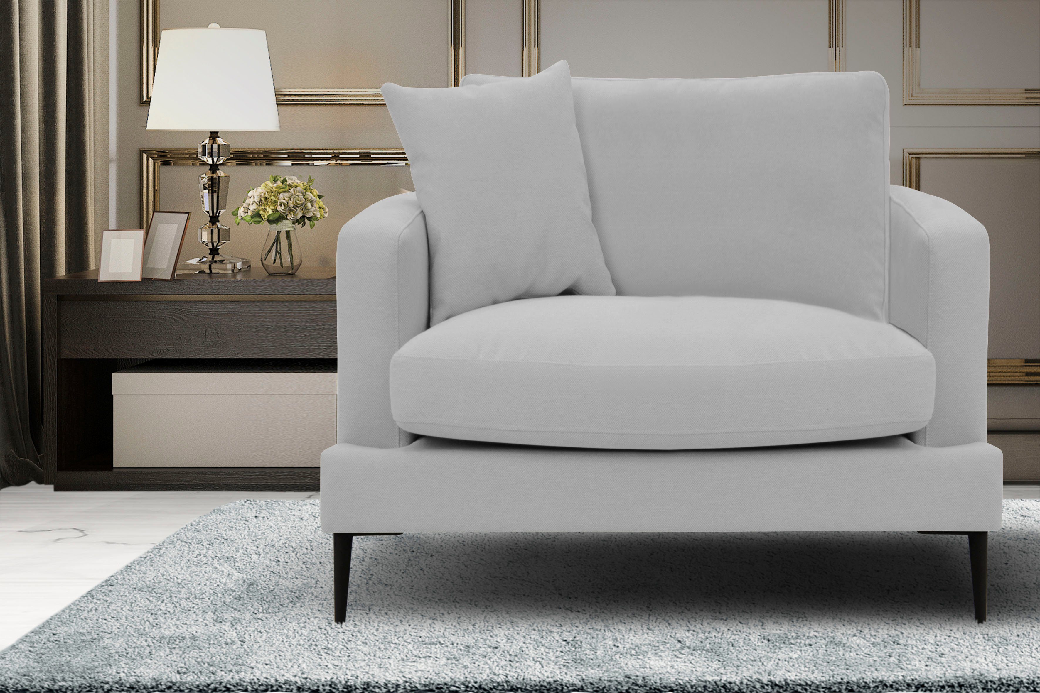 Leonique Sessel Cozy Loungesessel, Designersessel, Maße günstig online kaufen