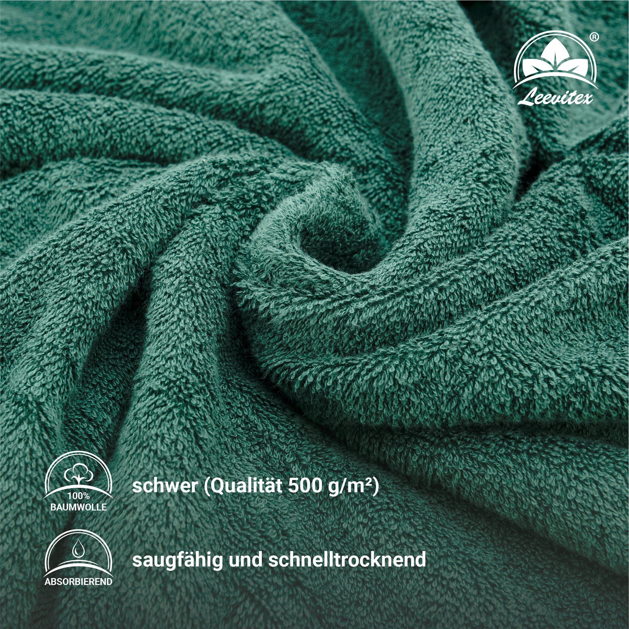 leevitex® Duschtuch 2_DT_Tanne, 70 x 140 günstig online kaufen