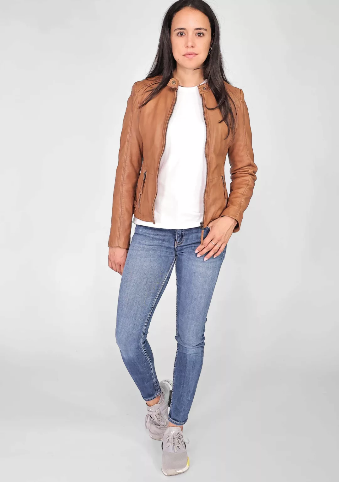 MUSTANG Lederjacke "Jeannette" günstig online kaufen