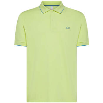 Sun68 Poloshirt Small Stripe Collar Greige - Größe L günstig online kaufen