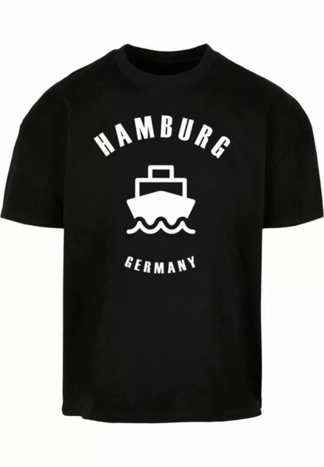 Merchcode T-Shirt Merchcode Herren Hamburg X Ultra Heavy Cotton Box T-Shirt günstig online kaufen