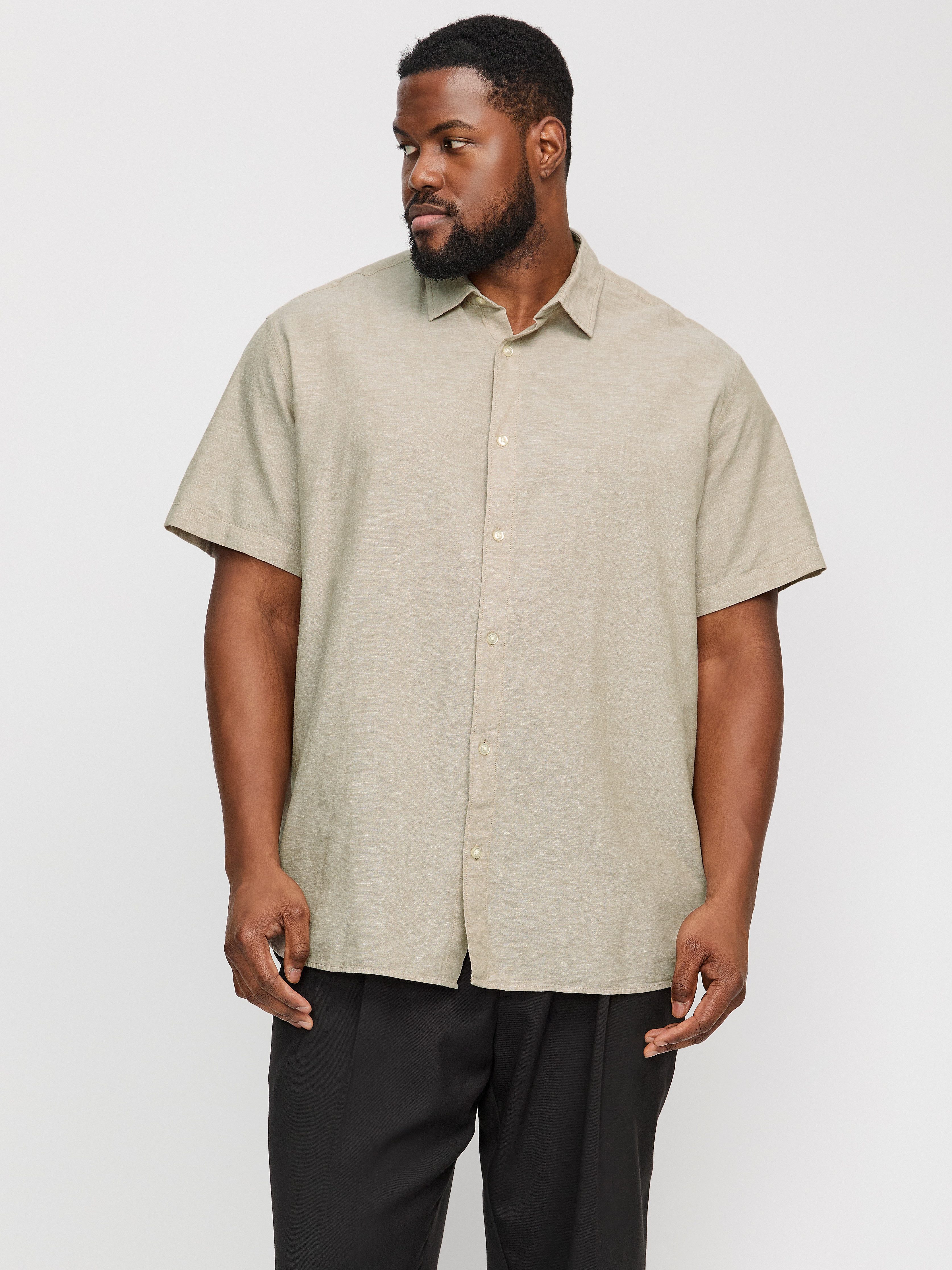Jack & Jones PlusSize Kurzarmhemd JJEBREEZE günstig online kaufen