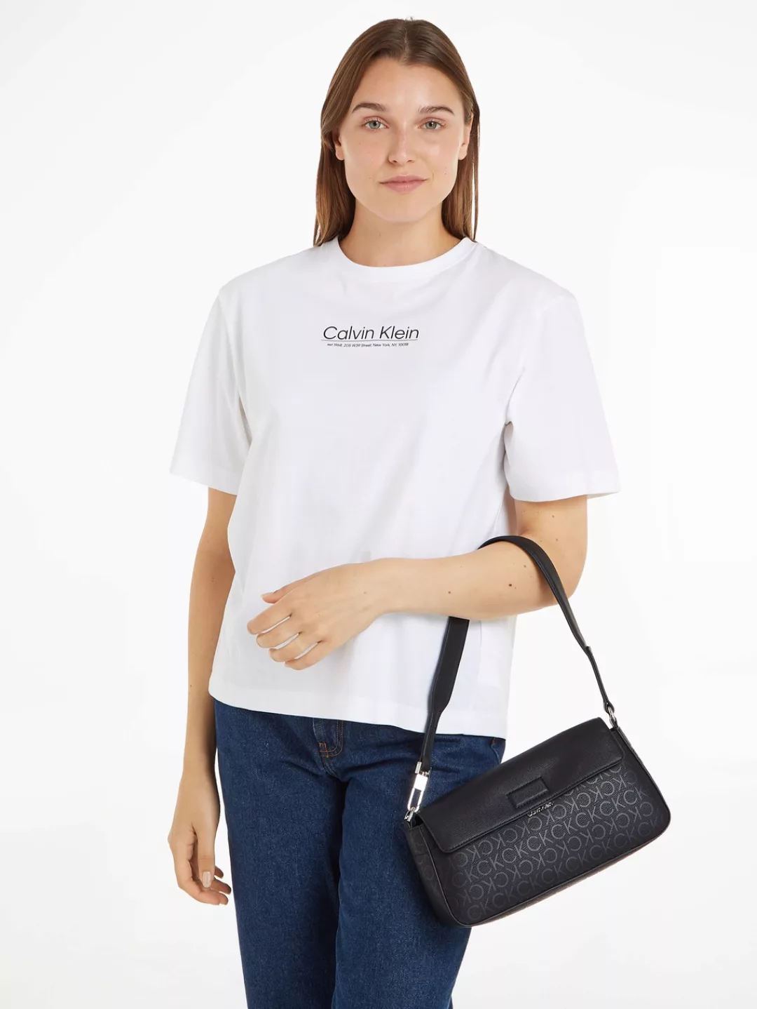 Calvin Klein Schultertasche "BUSINESS SHOULDER BAG EPI MONO" günstig online kaufen