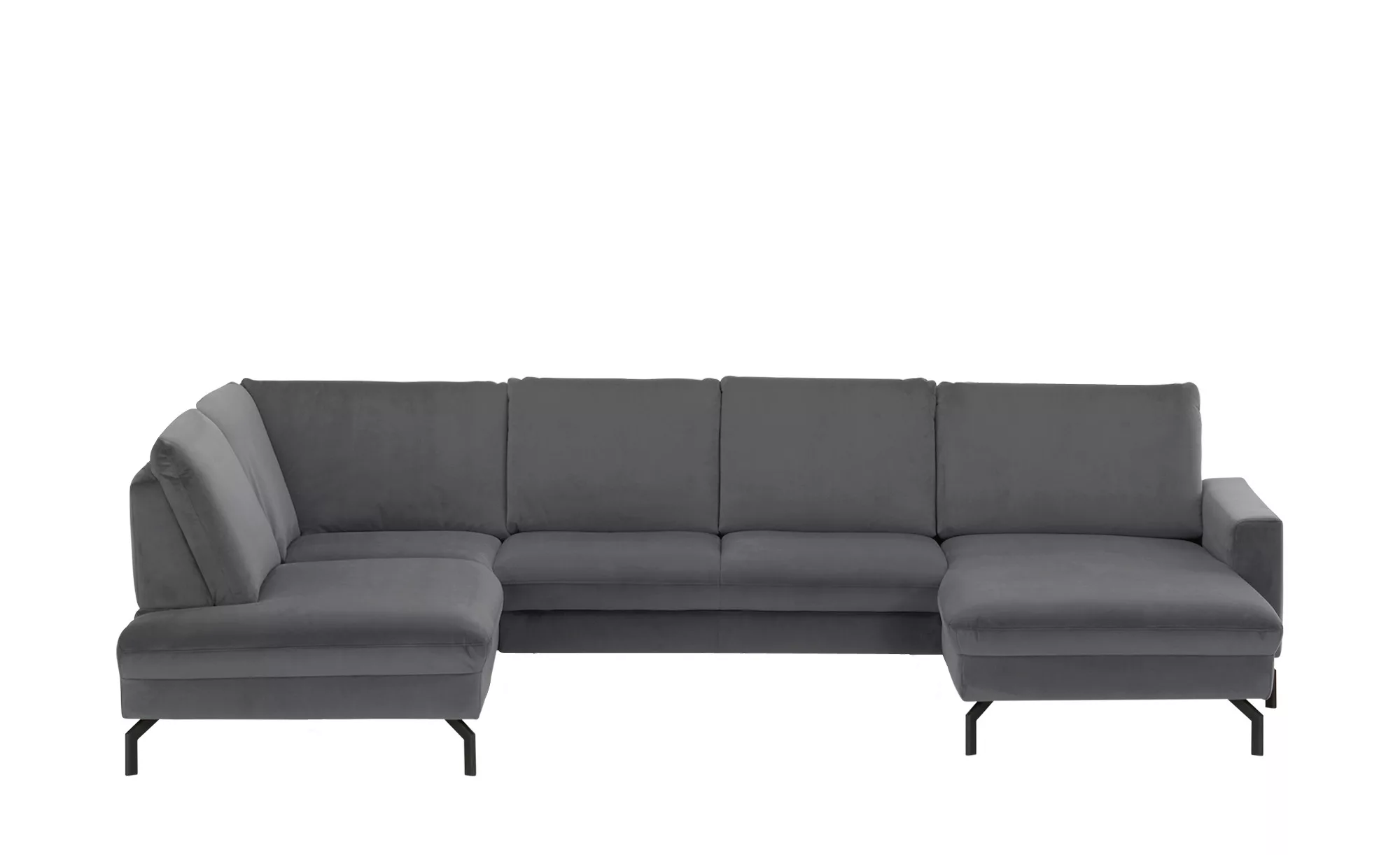 meinSofa Wohnlandschaft  Grace ¦ grau ¦ Maße (cm): B: 332 H: 89 T: 220.0 Po günstig online kaufen