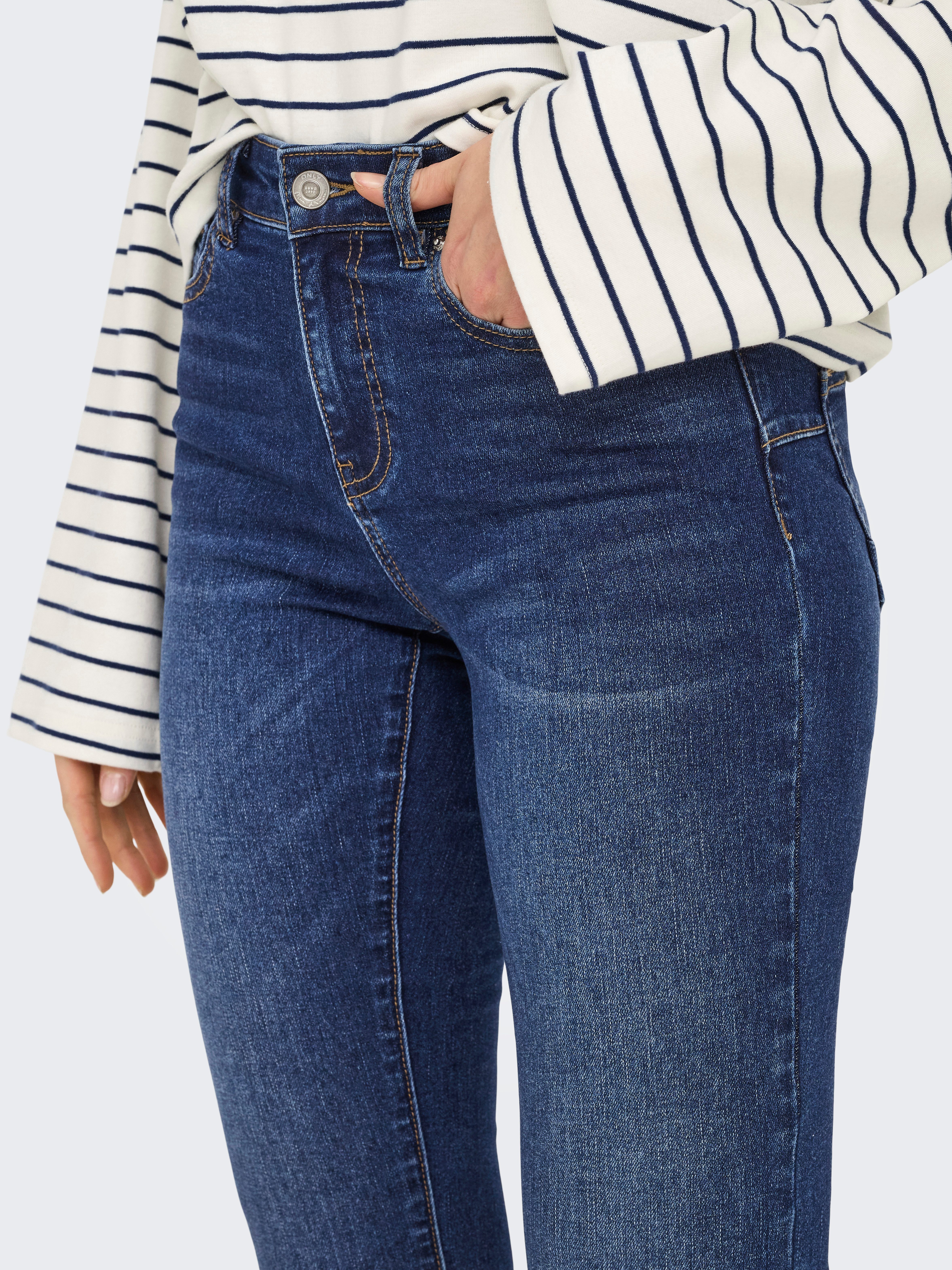 ONLY Skinny-fit-Jeans ONLRINA MID WAIST PUSH günstig online kaufen