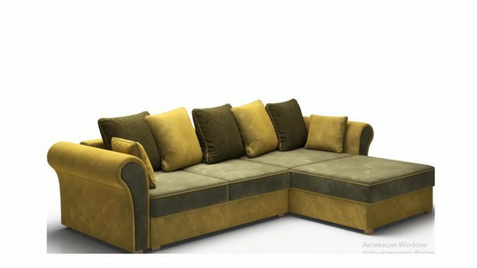 JVmoebel Ecksofa Designer Wohnlandschaft L-Form Couch Ecksofa Polster Garni günstig online kaufen
