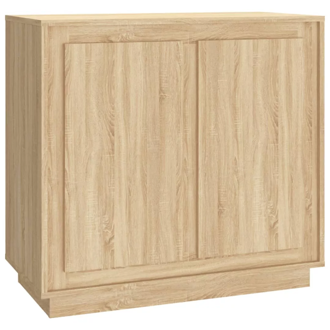 Vidaxl Sideboard Sonoma-eiche 80x34x75 Cm Holzwerkstoff günstig online kaufen