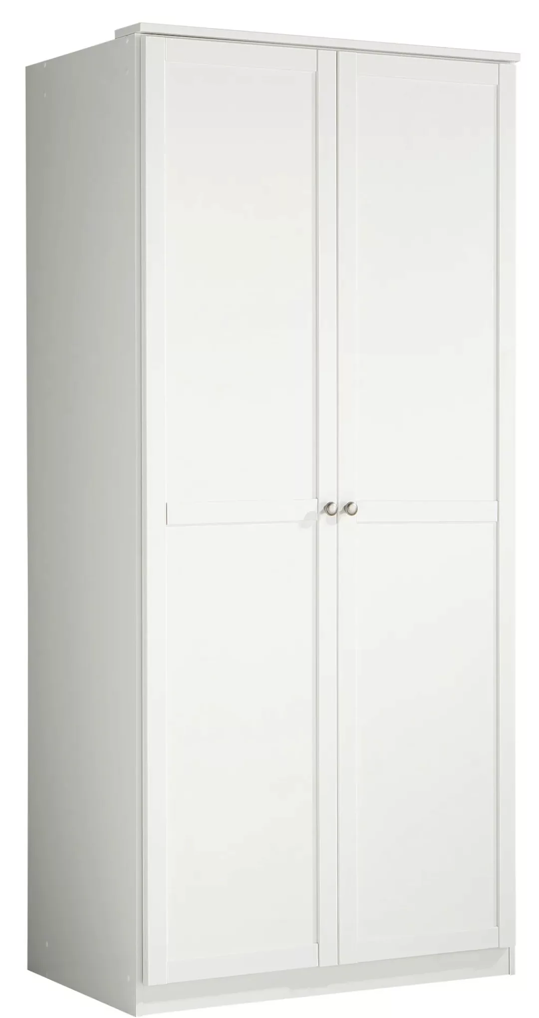 Kleiderschrank 90 cm breit Weiß Landhaus Stil FILOU günstig online kaufen