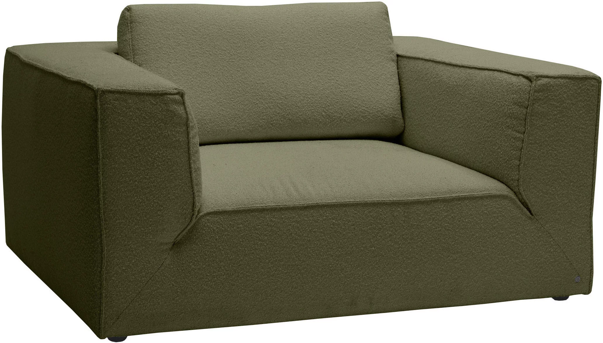 TOM TAILOR HOME Loveseat »BIG CUBE STYLE«, mit bequemen Stegkissen, extra g günstig online kaufen