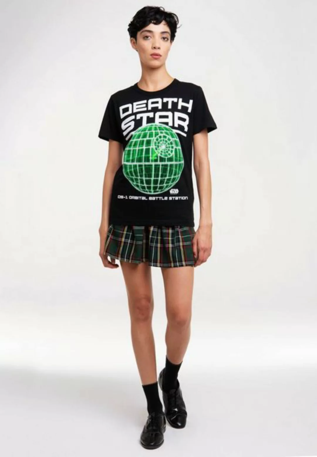 LOGOSHIRT T-Shirt "Star Wars - Death Star", mit coolem Print günstig online kaufen