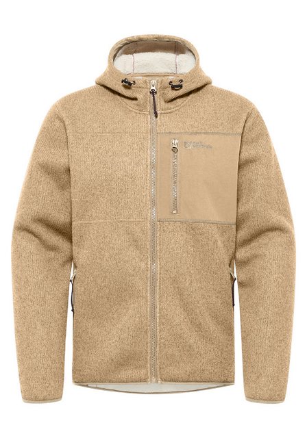 Jack Wolfskin Fleecejacke KAMINFEUER HOODED JKT M günstig online kaufen