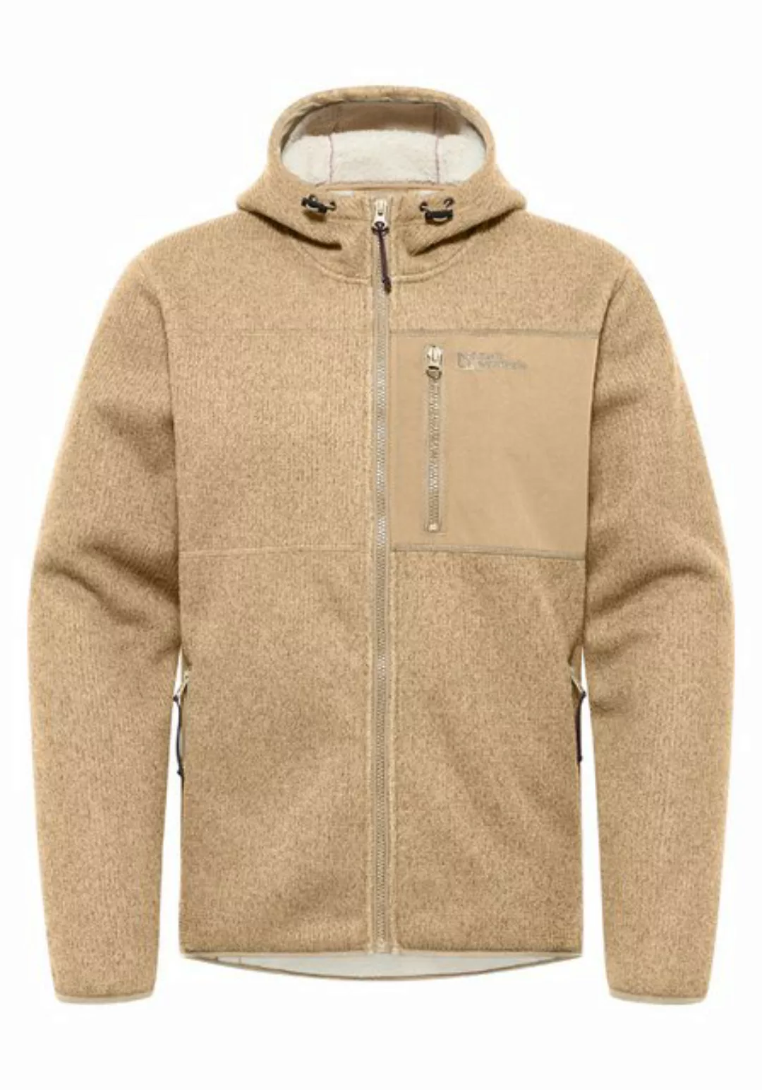 Jack Wolfskin Fleecejacke KAMINFEUER HOODED JKT M günstig online kaufen