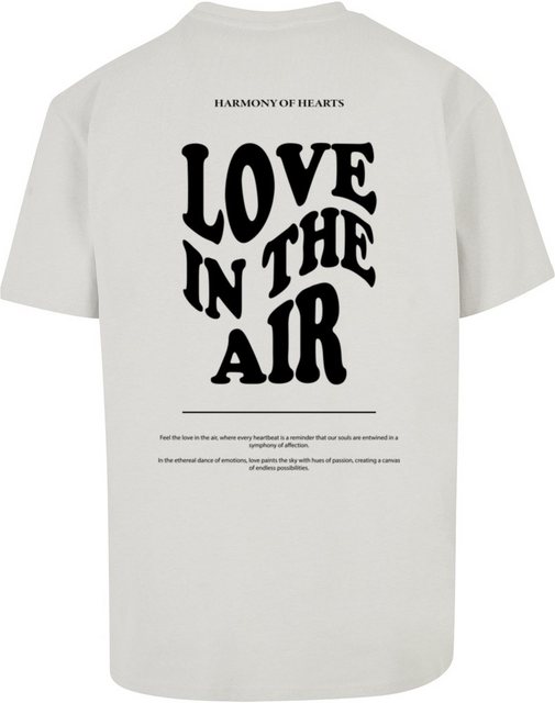 Merchcode T-Shirt Love In The Air Heavy Oversize Tee günstig online kaufen