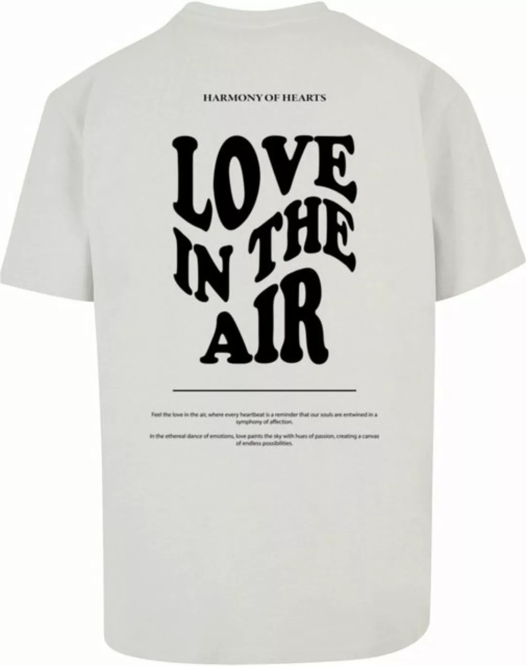 Merchcode T-Shirt Love In The Air Heavy Oversize Tee günstig online kaufen