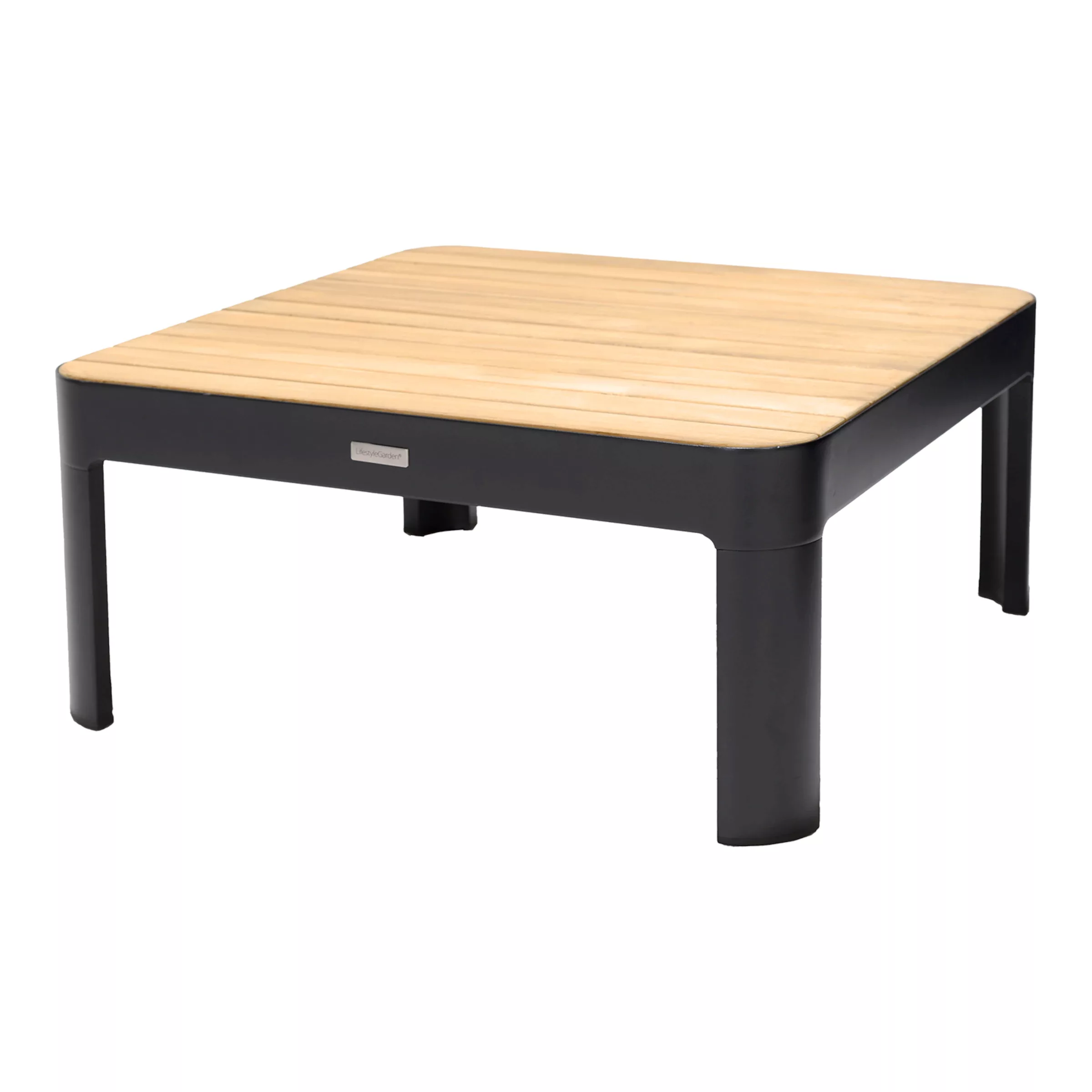 FSC 100% Loungetisch Sara 72x72x32cm BLK günstig online kaufen