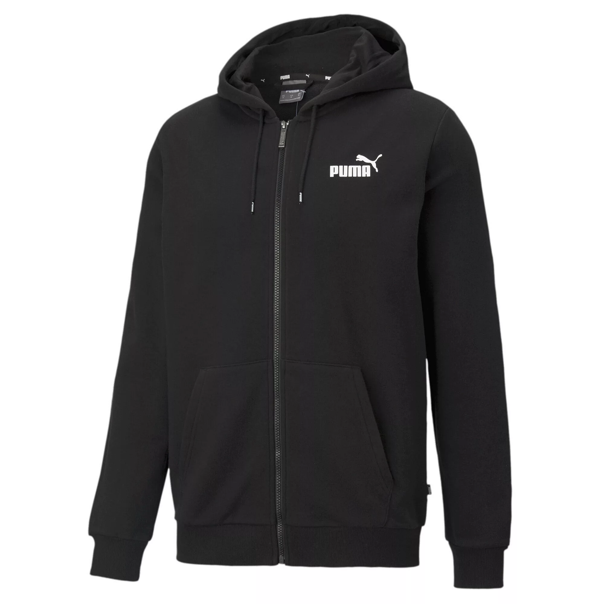 PUMA Sweatjacke "Essentials Small Logo Kapuzenjacke Herren" günstig online kaufen