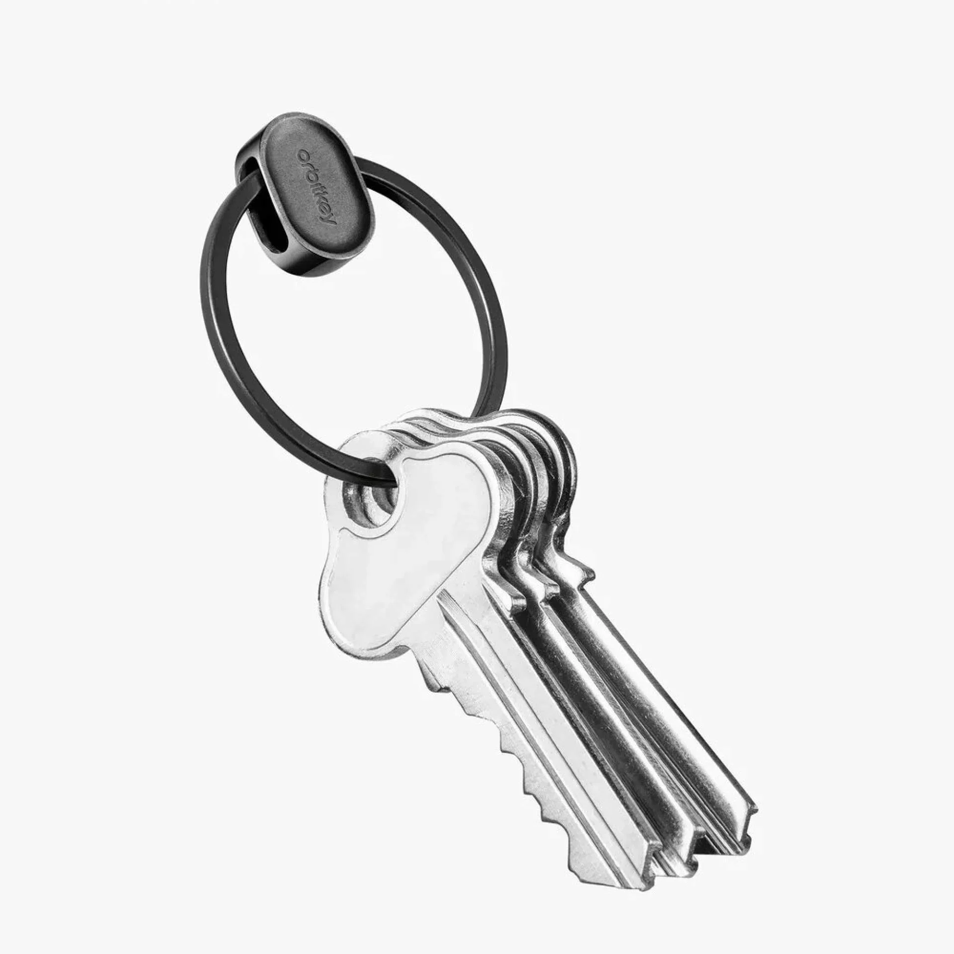 Orbitkey Schlüsselanhänger Schlüsselring Ring V2 Edelstahl schwarz günstig online kaufen