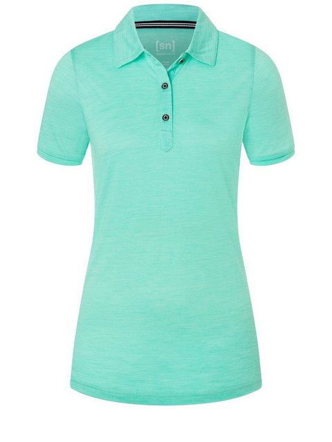 SUPER.NATURAL Poloshirt Merino Poloshirt W SPORTY POLO pflegeleichter Merin günstig online kaufen