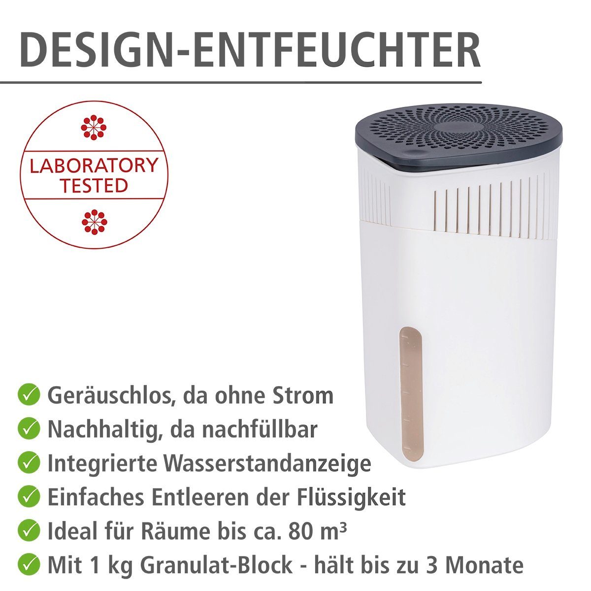 WENKO Luftentfeuchter Wenko Raumentfeuchter Drop weiß günstig online kaufen