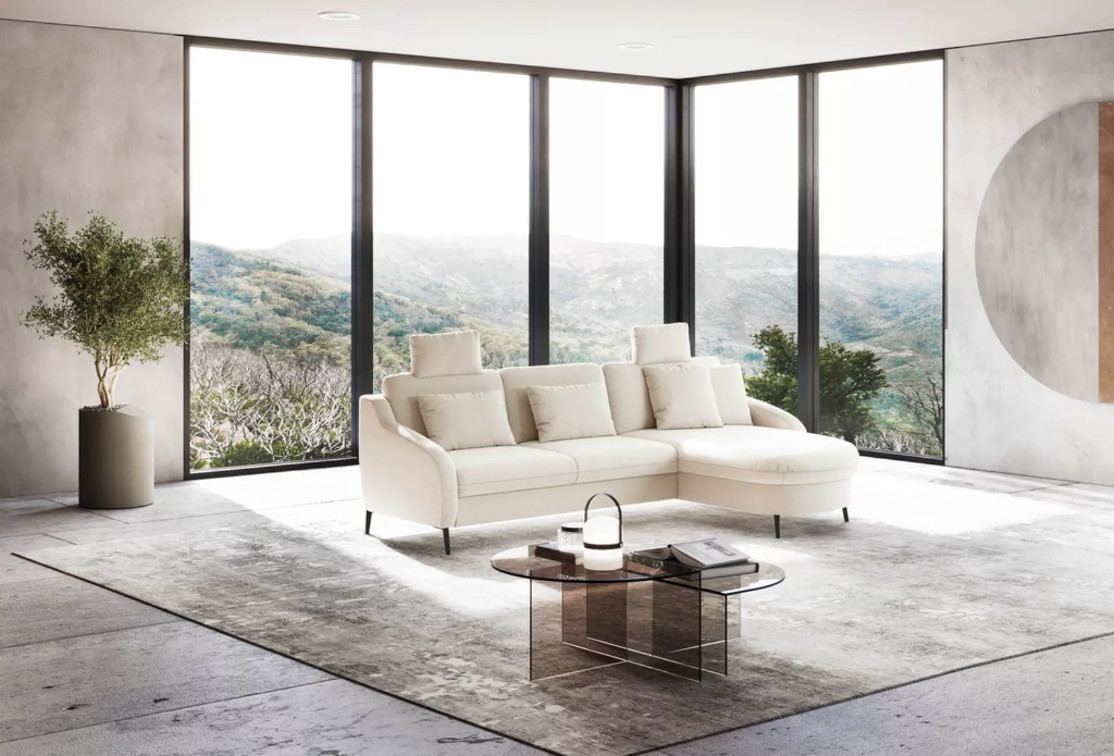 sit&more Ecksofa »Soul L-Form«, wahlweise mit Bettfunktion günstig online kaufen