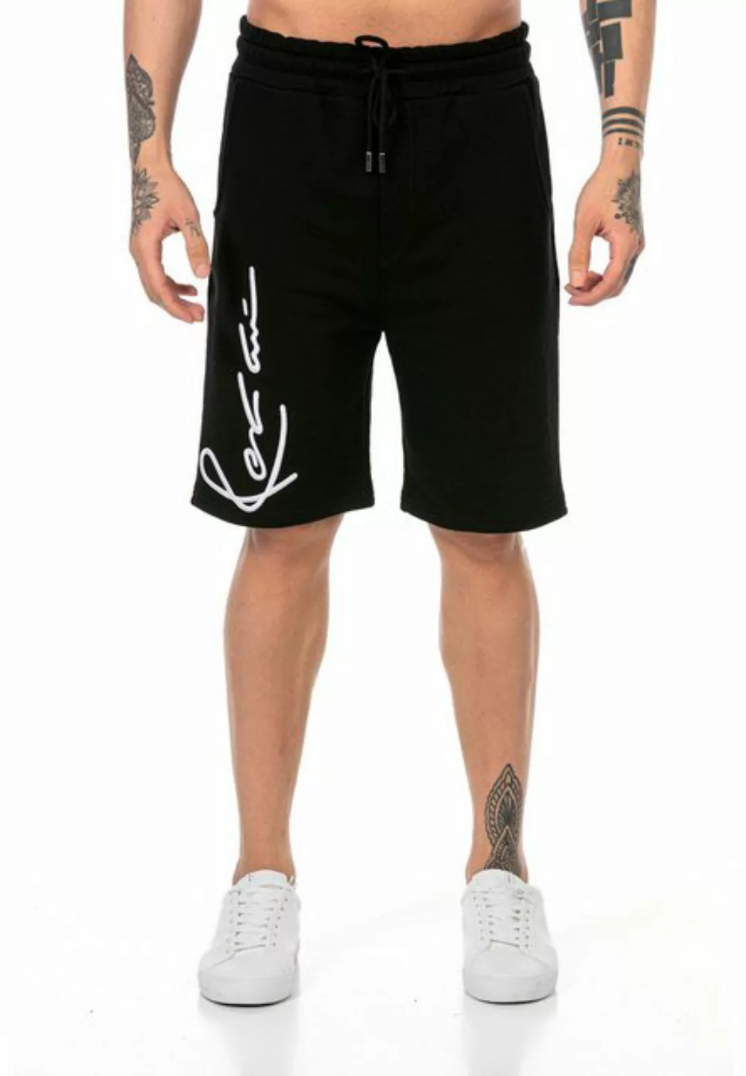 RedBridge Sweatshorts Red Bridge Herren Shorts kurze Hose dick bestickt günstig online kaufen