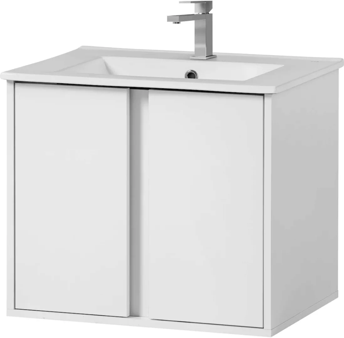 INOSIGN Waschtisch "Dex", Badschrank, Badmöbel inkl. Waschbecken, 60 cm Bre günstig online kaufen