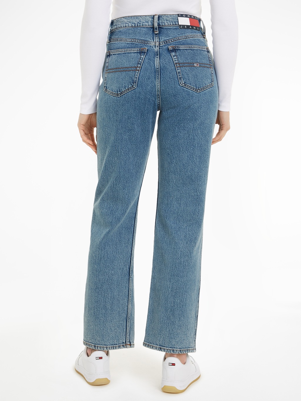 Tommy Jeans Weite Jeans "BETSY MD LS CG4136", im Five Pocket Style günstig online kaufen