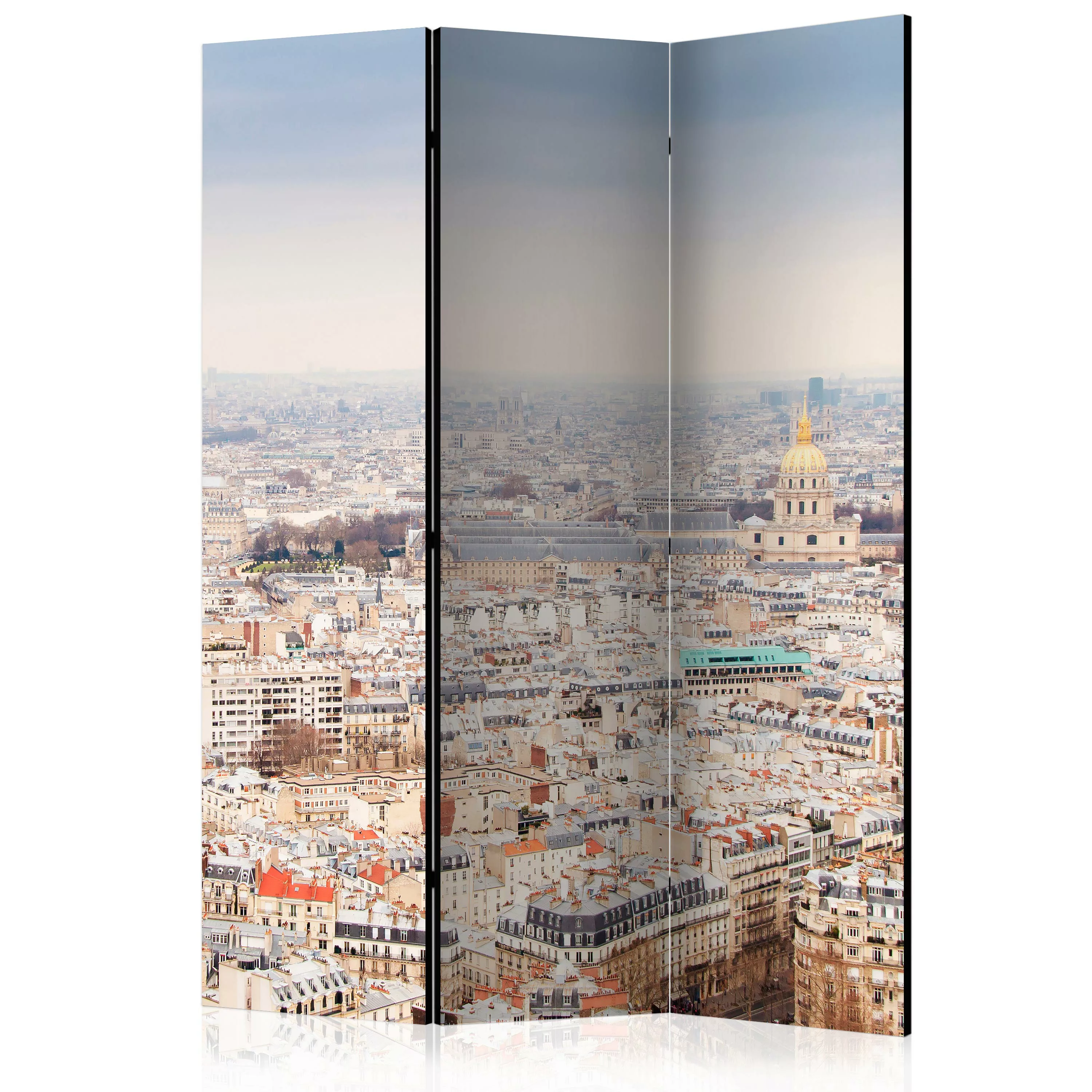 3-teiliges Paravent - Paris Streets [room Dividers] günstig online kaufen