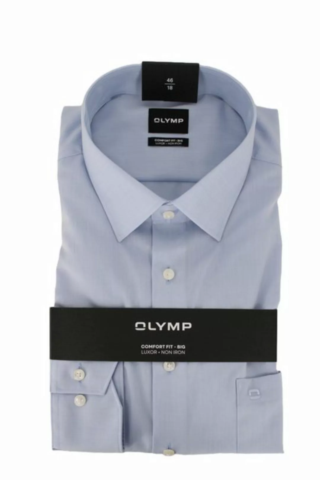 OLYMP Businesshemd OLYMP Hemd – Comfort Fit Big 141064-Hemden bleu günstig online kaufen