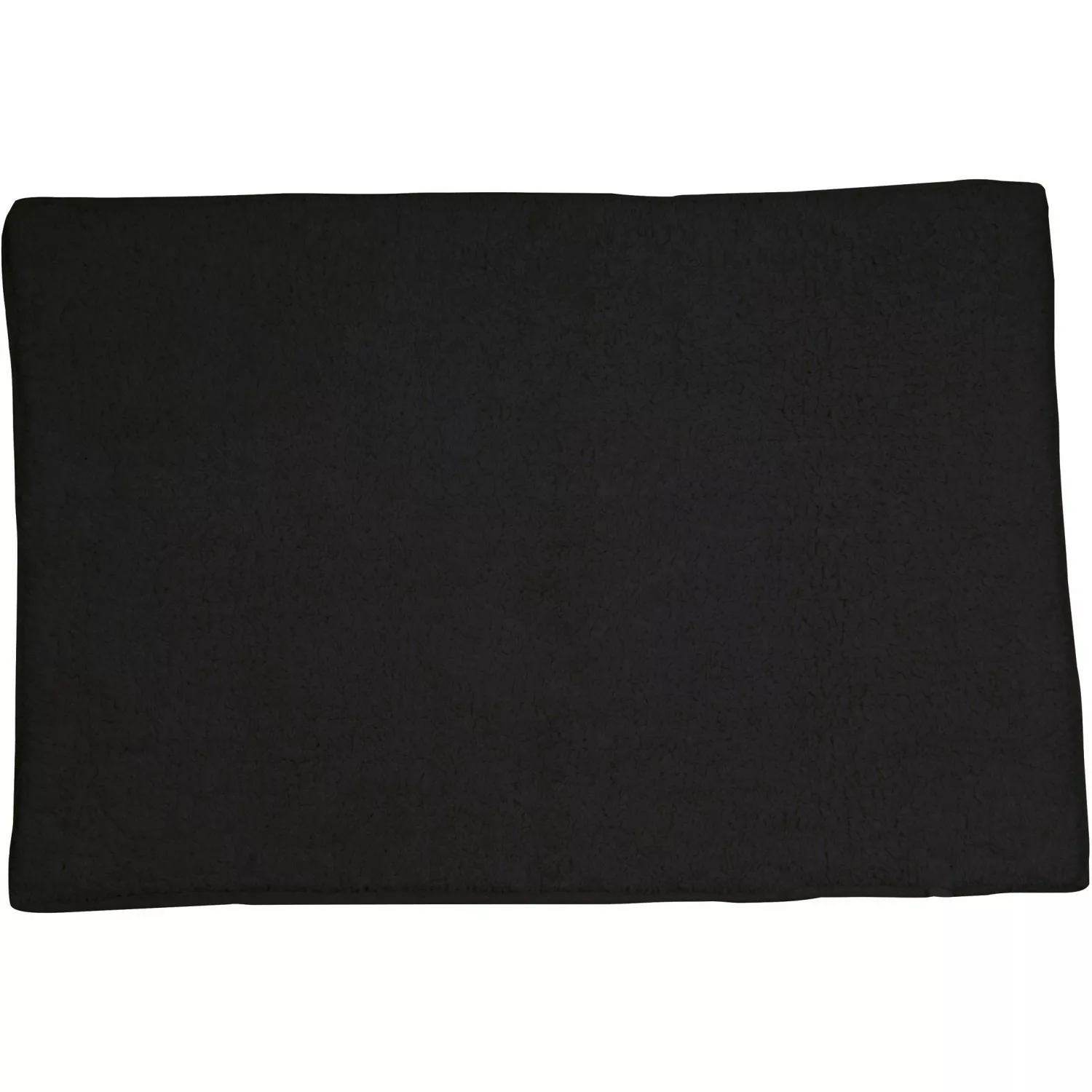 Badteppich Baumwolle 70 cm x 45 cm Schwarz günstig online kaufen