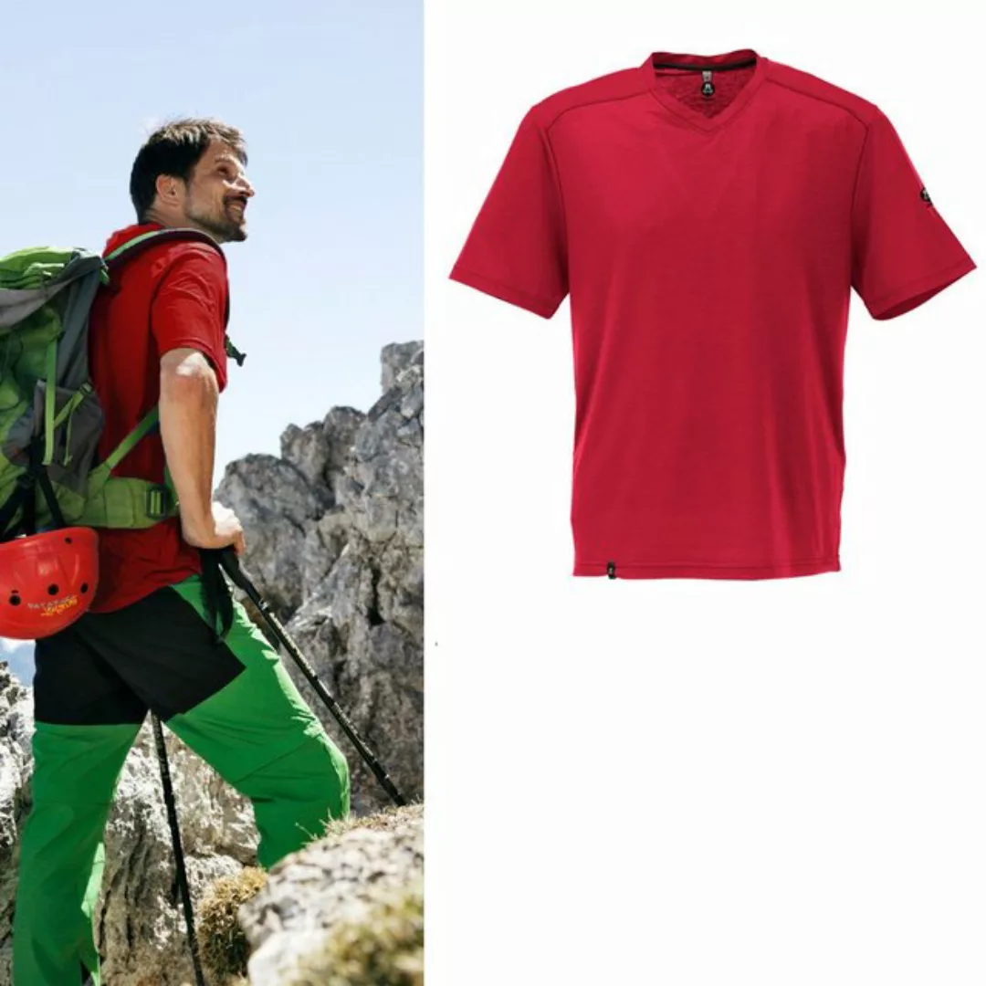 Maul T-Shirt Maul - Grieskogel XT fresh - Herren T-Shirt - rot günstig online kaufen