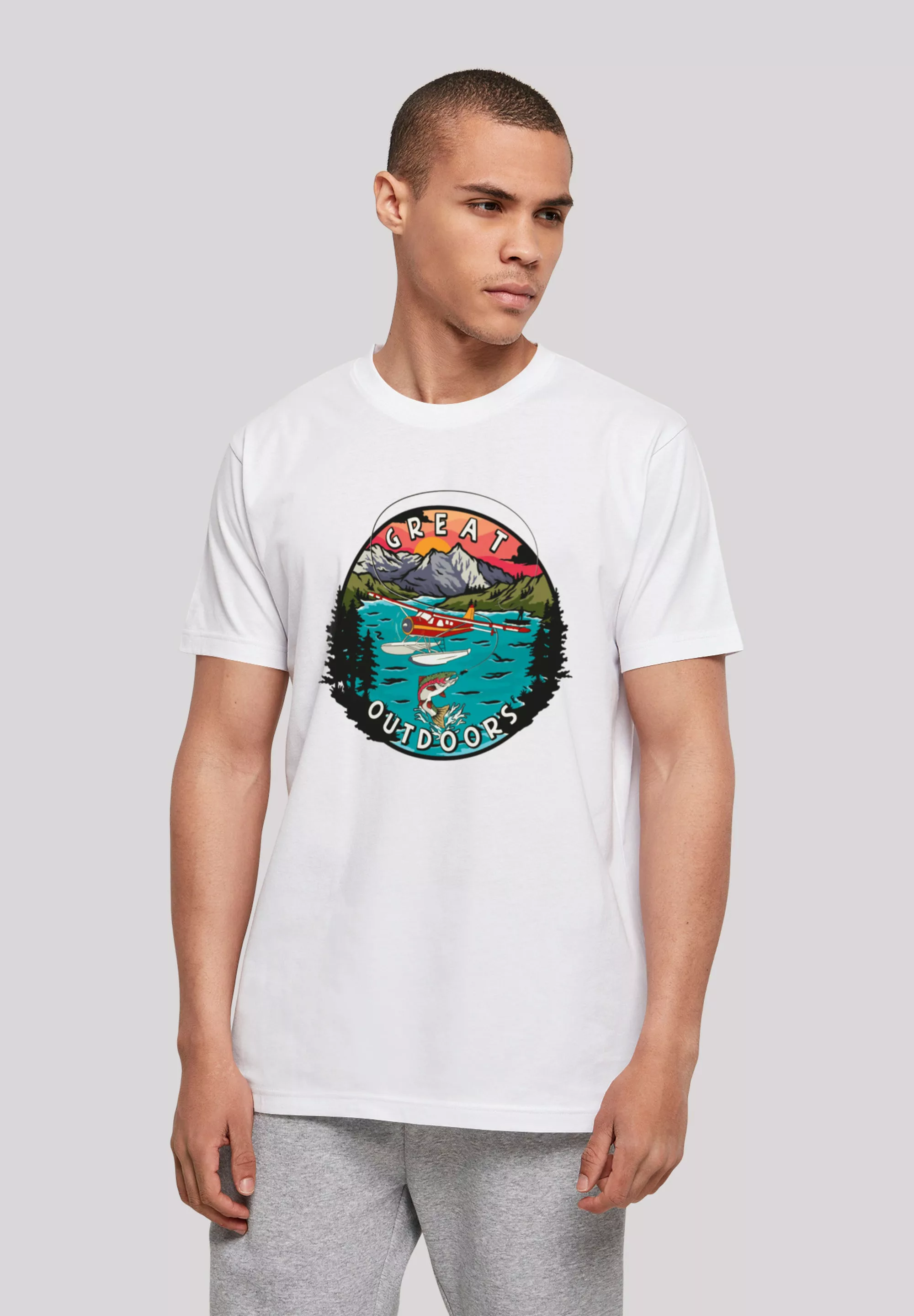 F4NT4STIC T-Shirt "Great Outdoors", Print günstig online kaufen