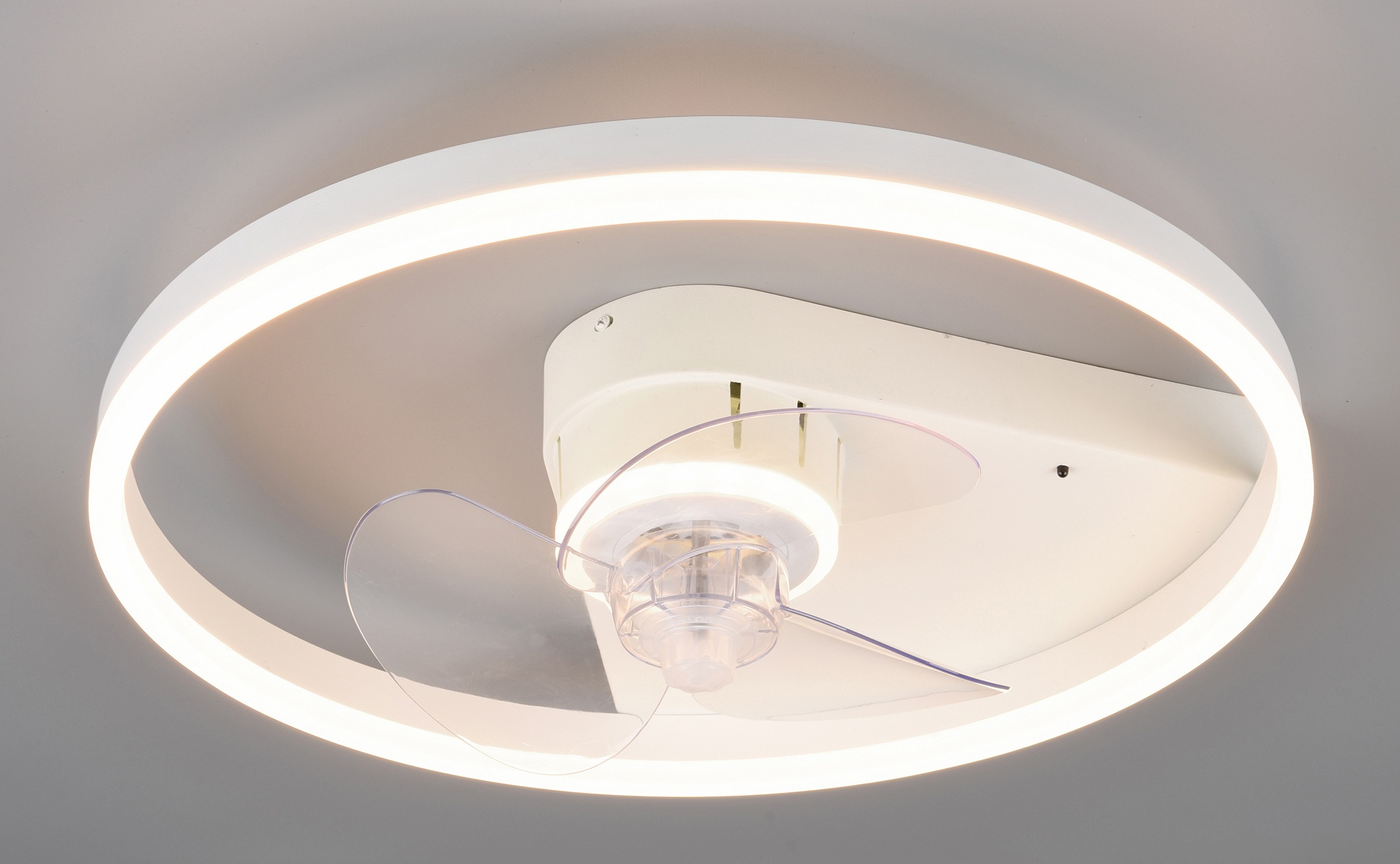 Deckenventilator Borgholm mit LEDs, CCT, weiß günstig online kaufen