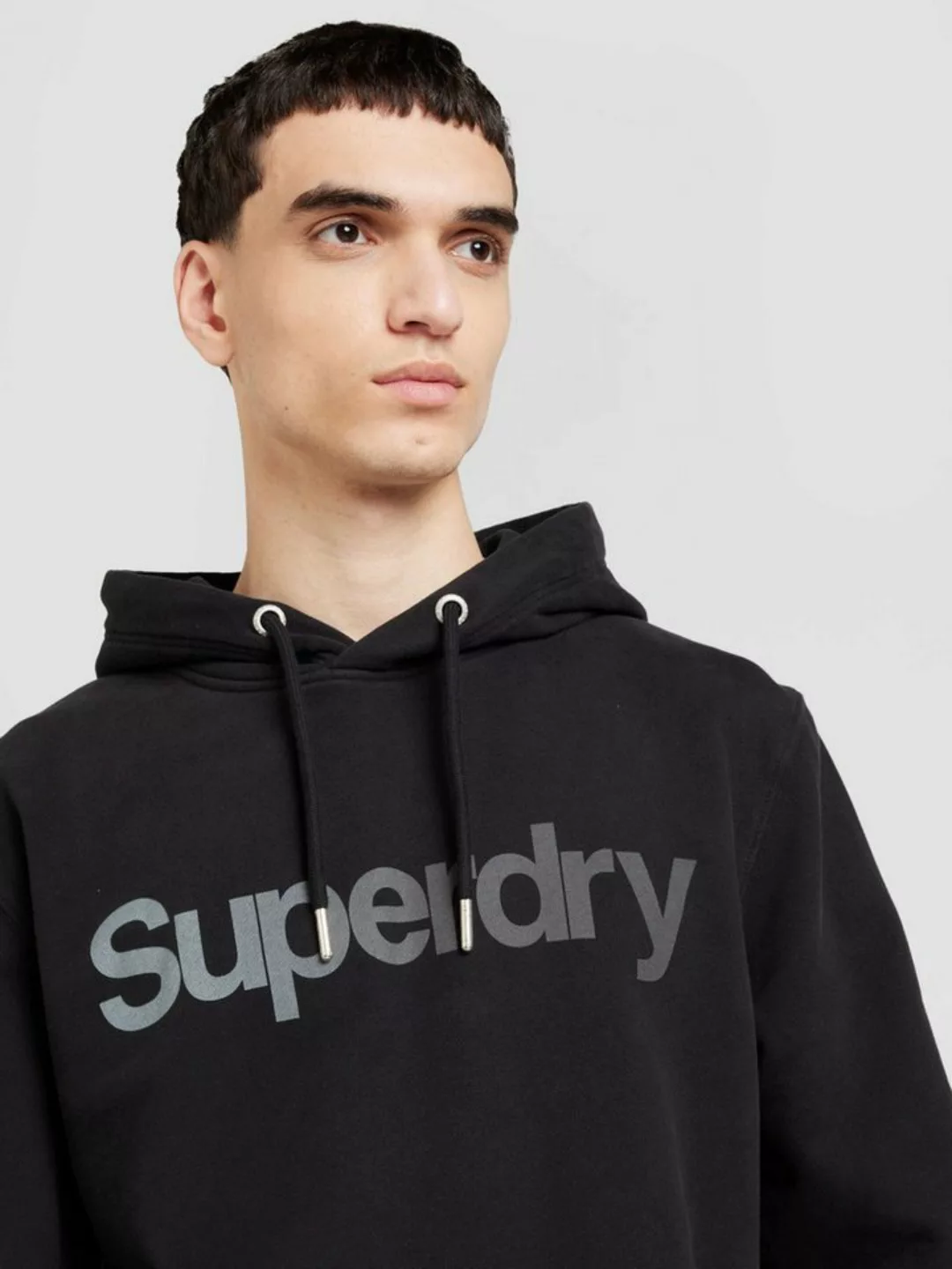 Superdry Kapuzensweatshirt CORE LOGO FADE LOOSE HOOD günstig online kaufen