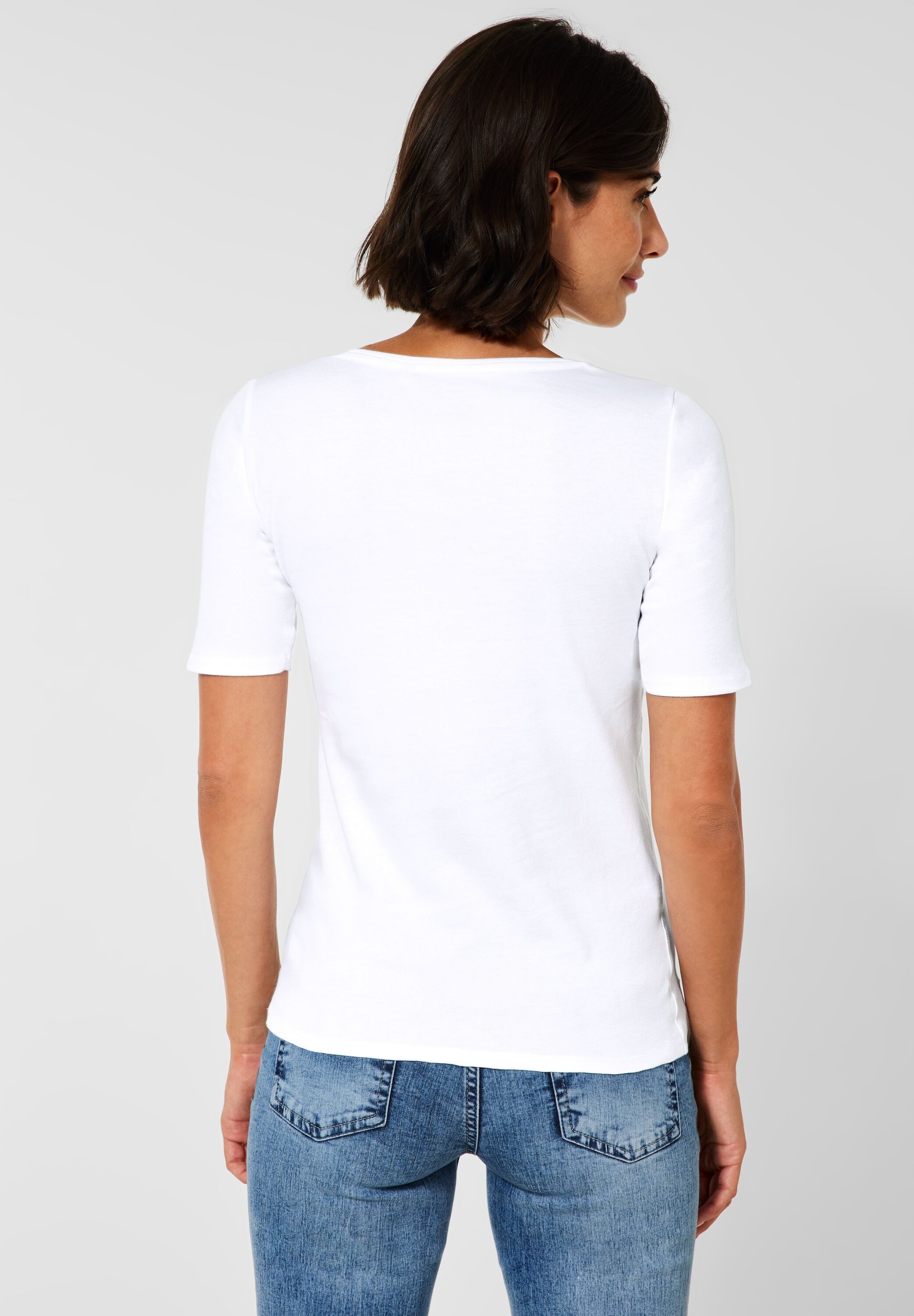 Cecil T-Shirt "Style LENA", mit klassischem Rundhalsausschnitt günstig online kaufen