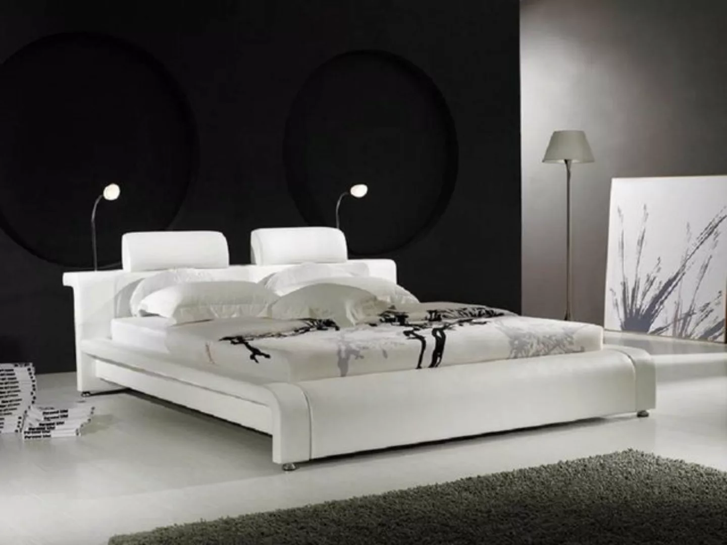 JVmoebel Bett Holzbett Echtes Holz Bett Betten Hotel 180x200 Stil Möbel günstig online kaufen