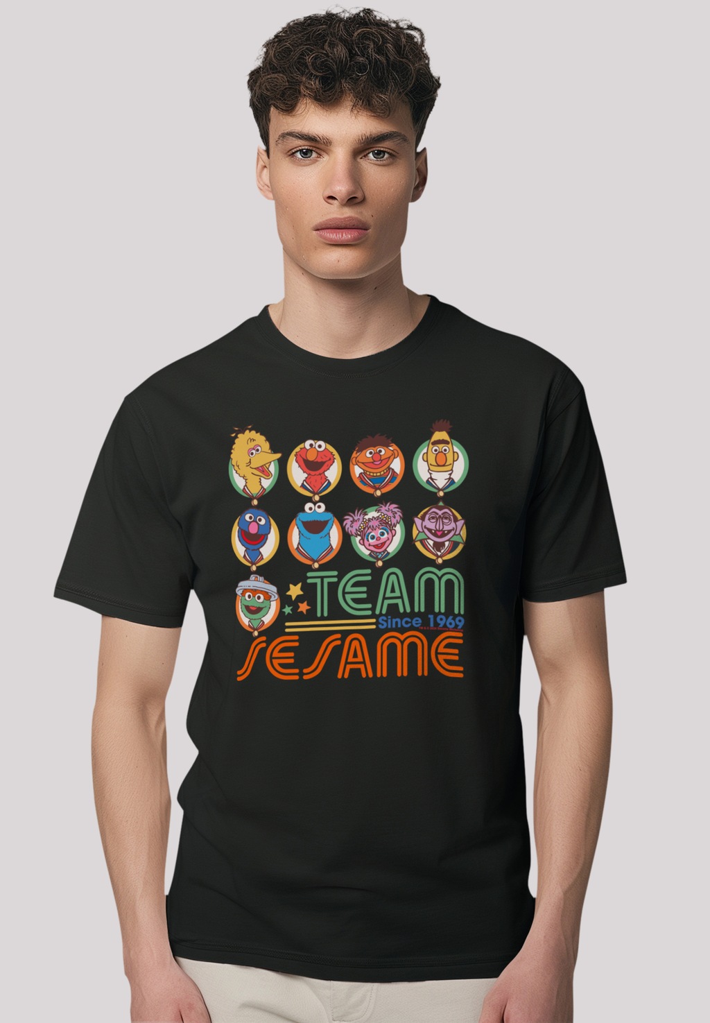 F4NT4STIC T-Shirt "Sesamstraße Team Since 1969", Premium Qualität günstig online kaufen